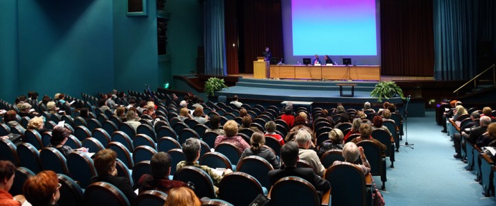 People on conference